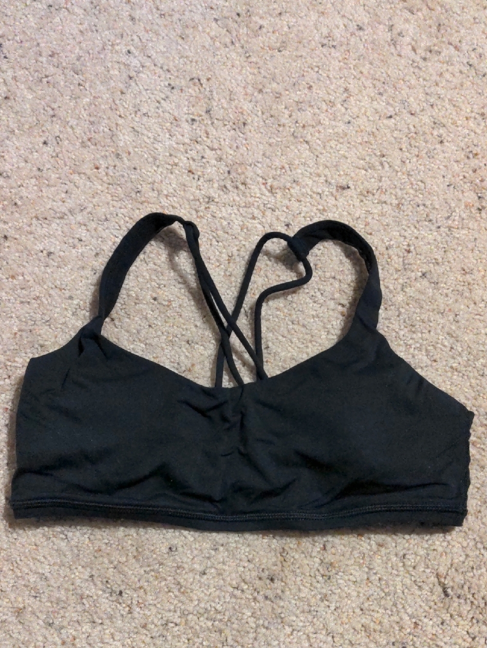 Black Lululemon Sports Bra
